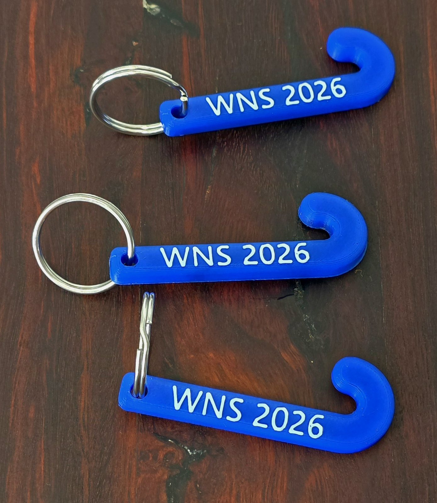 Hockey stick keyrings