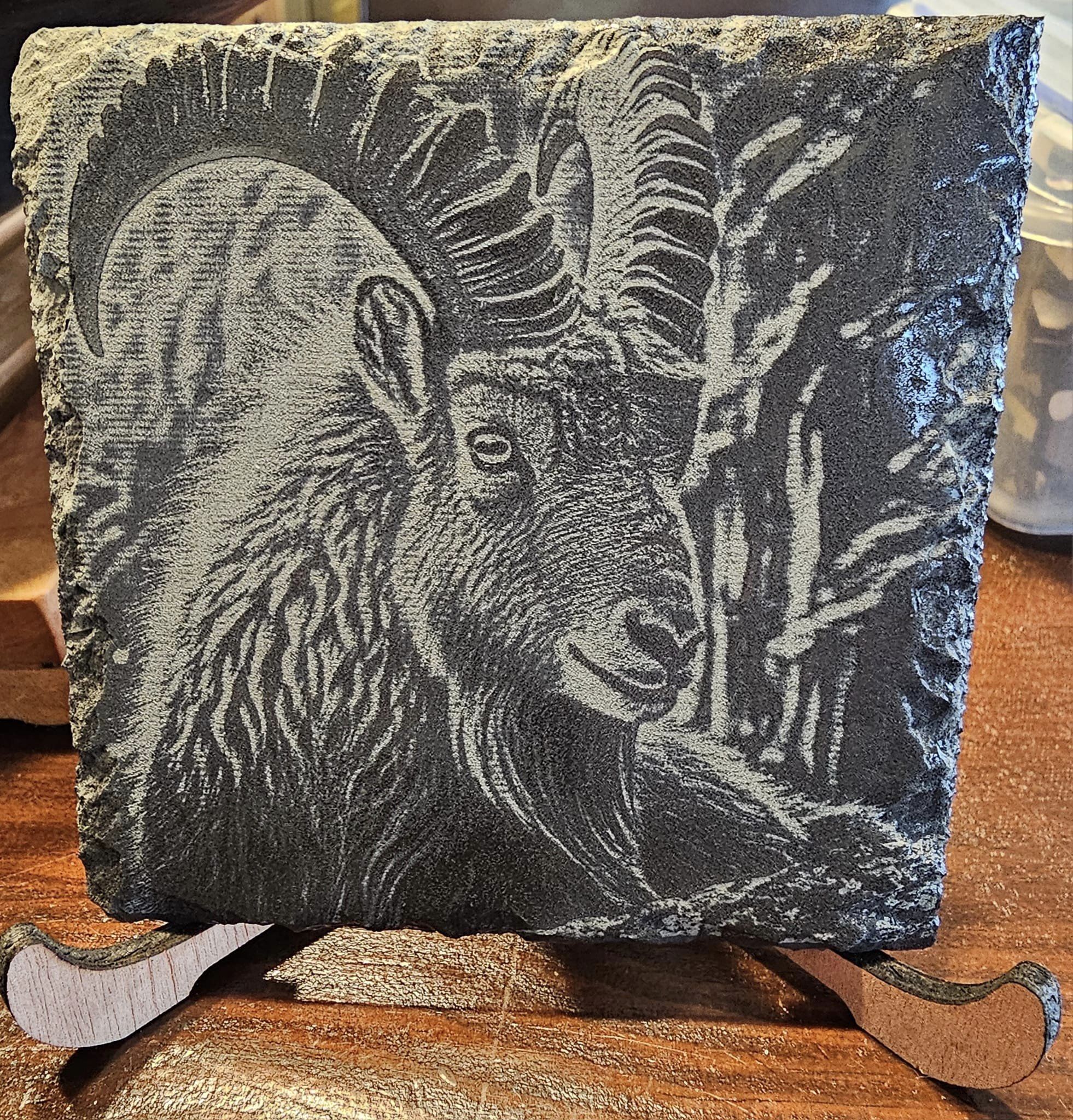 Highland Cow Slate Coasters (6-Pack) - Image 7