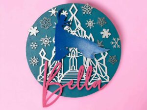 Frozen Name Board