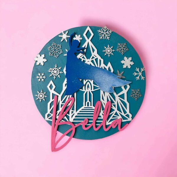 Frozen Name Board