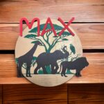 Safari Name Board