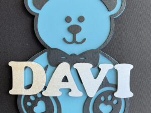 Teddy Bear Name Board