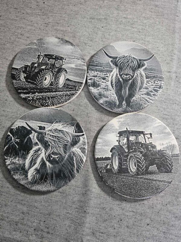 Custom Ceramic Coasters (4-Pack) - Image 5