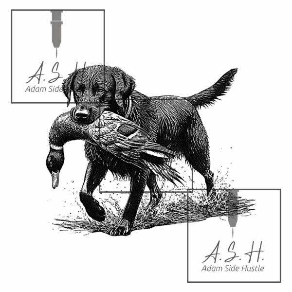 Kurī - Black Lab Duck Dog