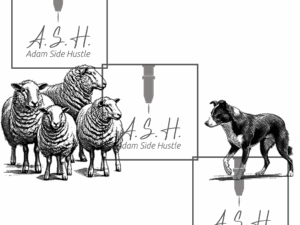 Heading Sheep Dog