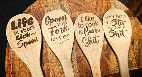 Rude Mixing Spoons