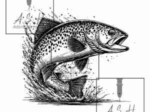 Taraute - Trout Breaching Water