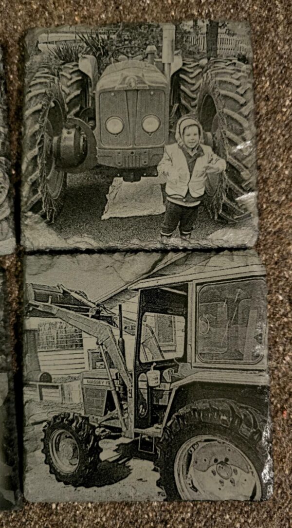 Custom Slate Coasters (4-Pack) - Image 2