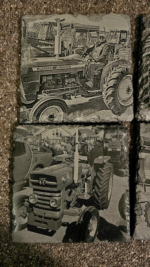 Custom Slate Coasters (4-Pack) - Image 3