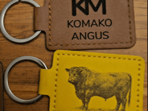 Leatherette Keyrings