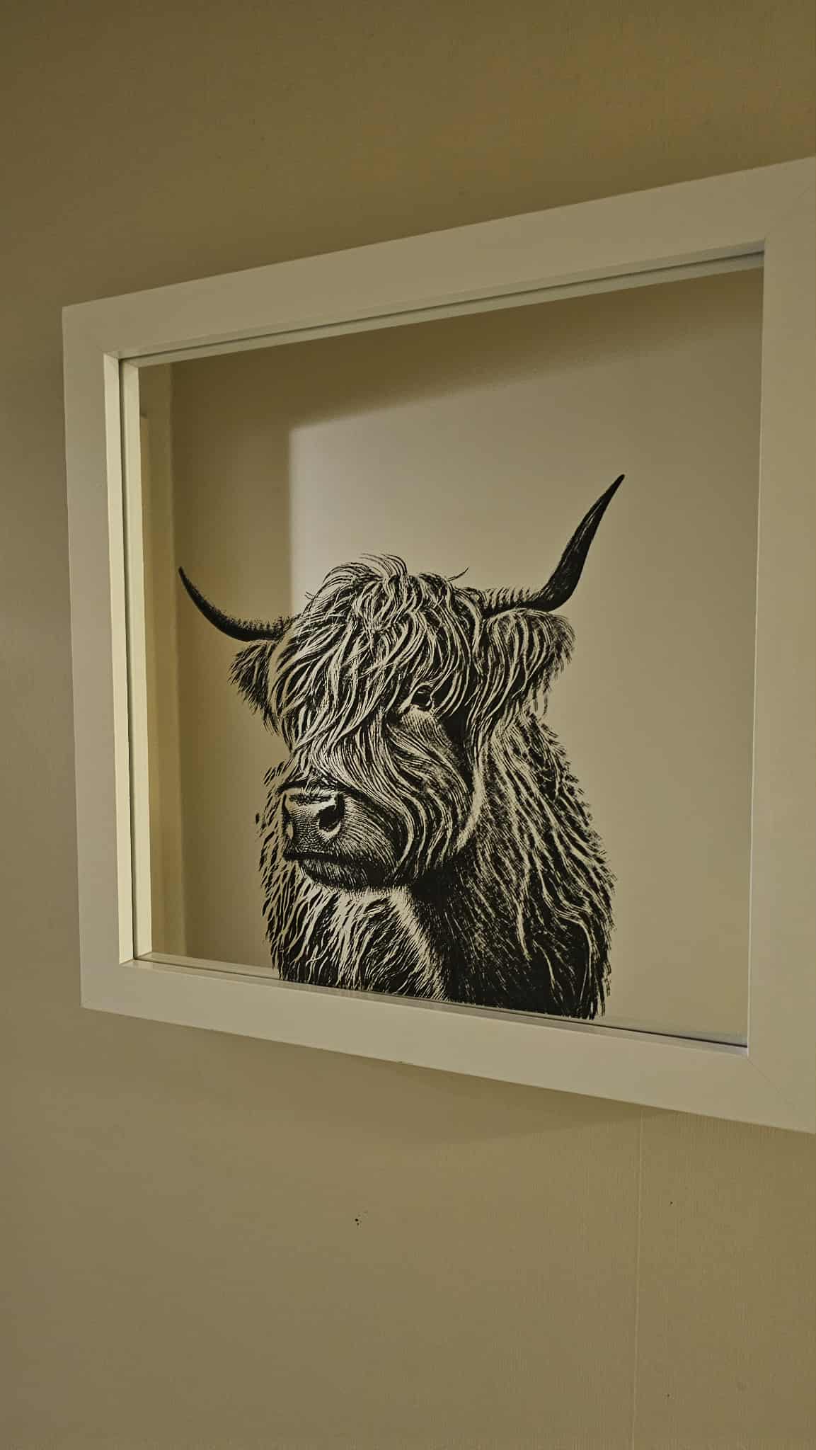 35cm x 35cm Frame Mirror - Image 3