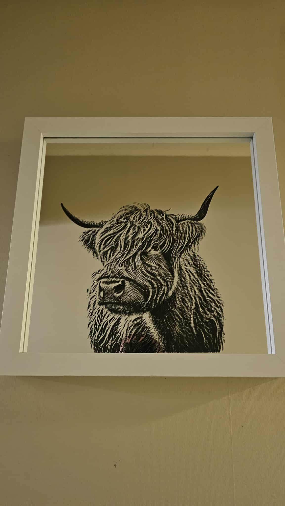 35cm x 35cm Frame Mirror - Image 2