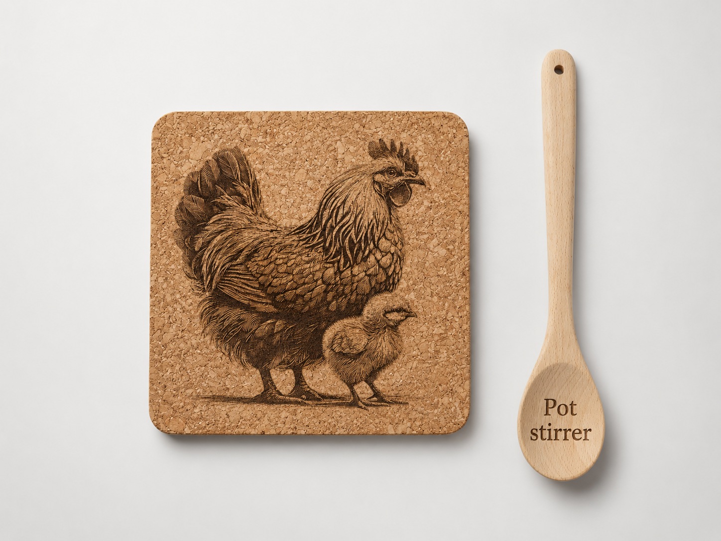 Spoon + trivet
