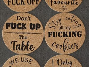 Corporate Rimu Coasters (4-Pack)
