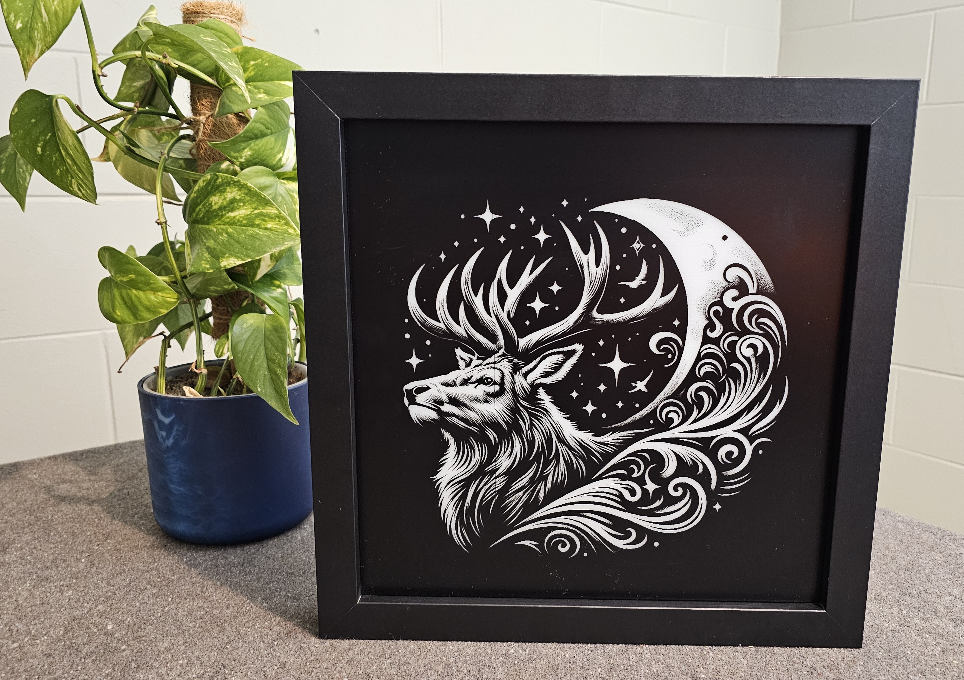 Shadowglass Framed Engraved Panel - Image 2
